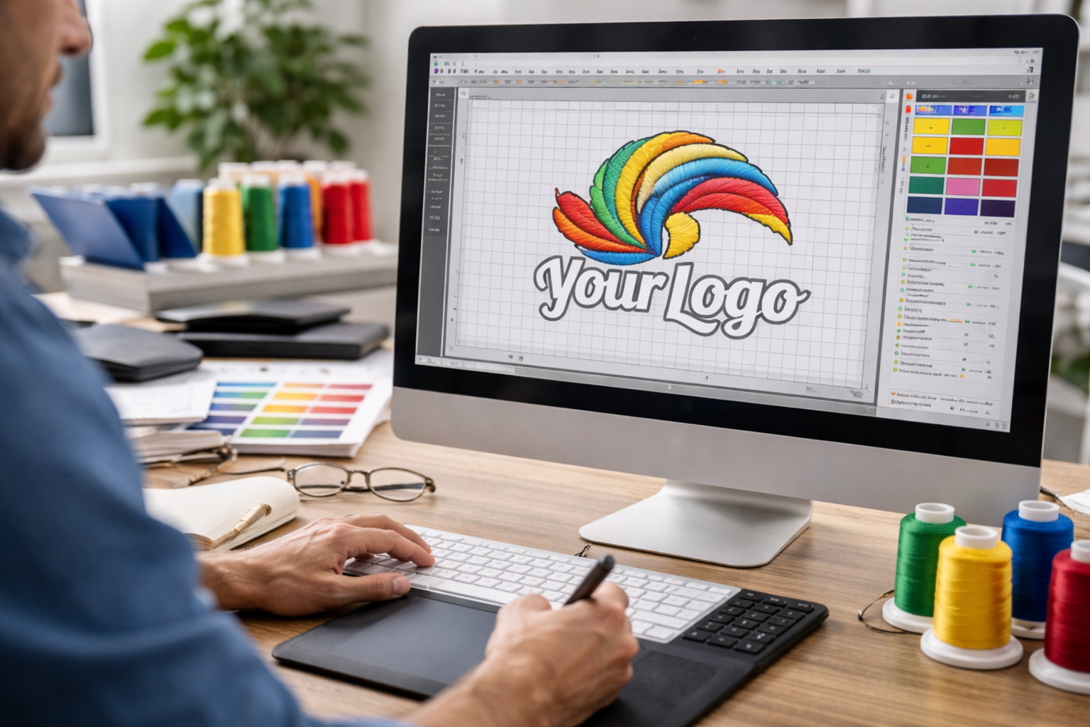 Logo and design embroidery